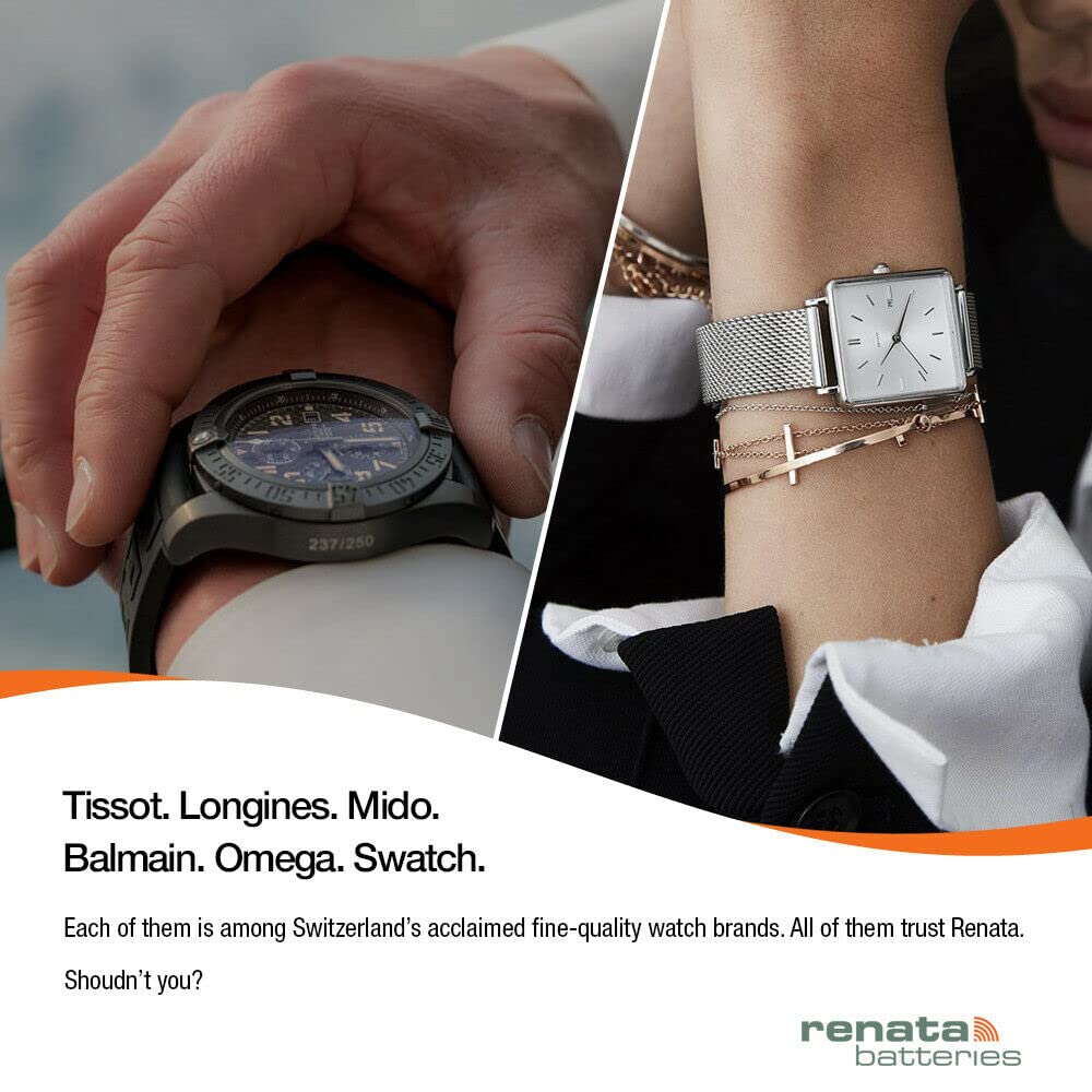 Renata 362 SR721SW Batteries - 1.55V Silver Oxide 362 Watch Battery (2 Count) - Image 6