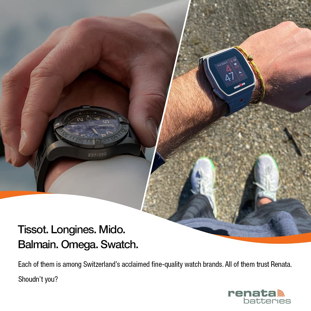 Renata 329 SR731SW Batteries - 1.55V Silver Oxide 329 Watch Battery (2 Count) - Image 6